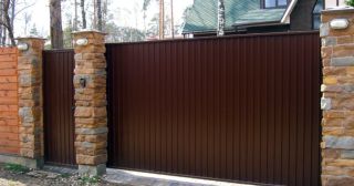 Купить откатные ворота консольные Нижнеудинск, цена от 2761 руб.