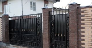 Купить распашные ворота кованные Нижнеудинск, цена от 4755 руб.