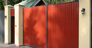 Купить ворота из профнастила Нижнеудинск, цена от 4039 руб.